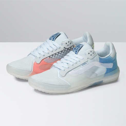 Vans Gradient Check Evdnt Ultimatewaffle Shoe (air Blue)