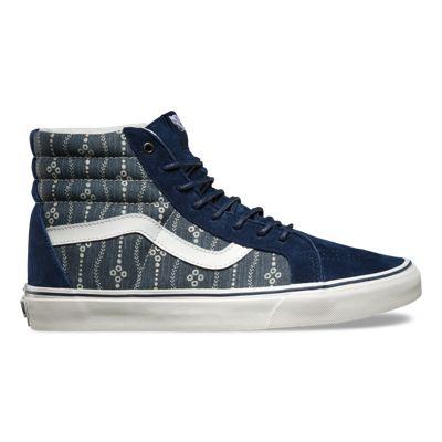 Vans Indigo Sk8-hi Reissue (mood Indigo/blanc De Blanc)
