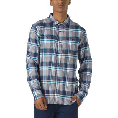 Vans Banfield Flannel Shirt (frost Grey)