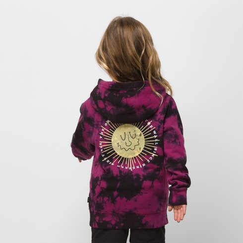 Vans Little Kids Under The Sun Pullover Hoodie (raspberry Radiance)