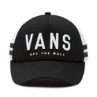 Vans Ol Sport Baseball Trucker Hat (black-white)