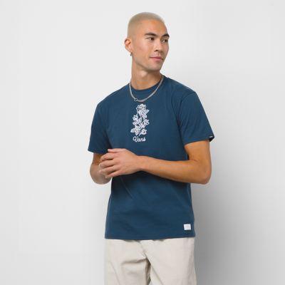Vans Anaheim Rose T-shirt (dress Blues)
