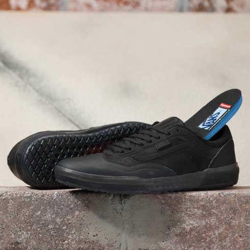 Vans Leather Ave Shoe (black)