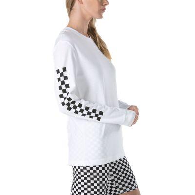 Vans Half Checked Long Sleeve T-shirt (white)