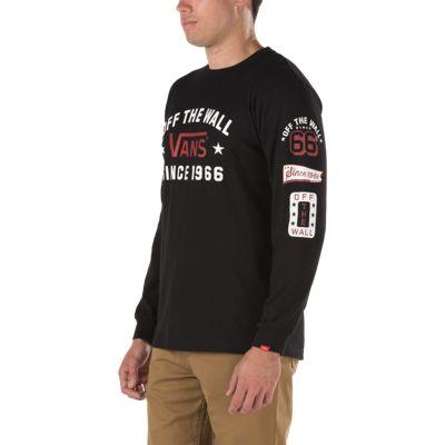 Vans Patched Ls T-shirt (black) Mens T-shirts