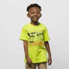 Vans Little Kids Palm Coaster T-shirt (lime Punch)