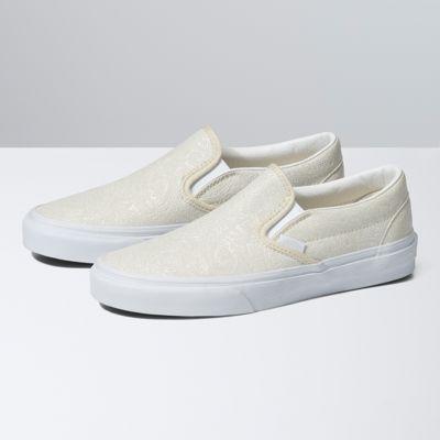 Vans Princess Paisley Classic Slip-on (bone White)