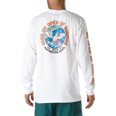 Vans Us Open Salty Seagull Long Sleeve T-shirt (white)