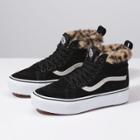 Vans Sk8-hi Platform Mte (black/leopard Fur)