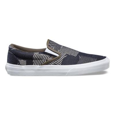 Vans Denim Patchwork Slip-on (navy/true White)