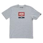 Vans Boys Side Stripe Box T-shirt (athletic Heather)
