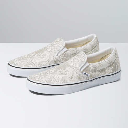 Vans Classic Slip-on (desert Skulls Marshmallow/white)