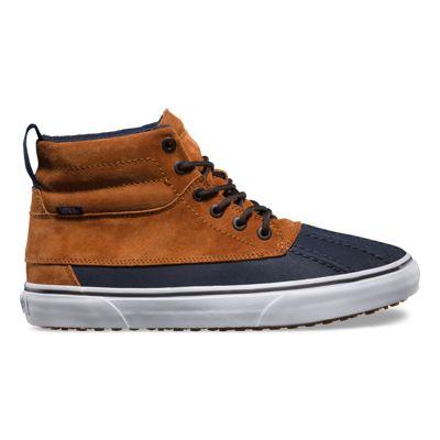 Vans Mens Shoes Skate Shoes Mens Shoes Mens Sandals Sk8-hi Del Pato Mte (ginger/navy)