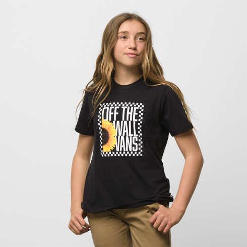 Vans Kids Sunlit Bff Short Sleeve Tee (black)