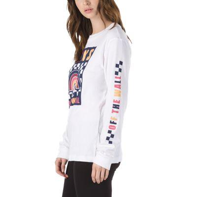 Vans New Age Rainbow Boyfriend Tee (white)