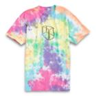 Vans Off The Wall Skate Classics Oval Wash Tee (tie Dye)