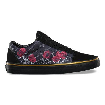 Vans Spider Roses Old Skool (multi/metallic)