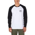Vans Denton Long Sleeve T-shirt (white-black)
