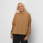 Vans Waffle Long Sleeve Boxy Crew Thermal (toasted Coconut)