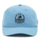 Vans Us Open Logo Beach Girl Trucker Hat (blue Fog)