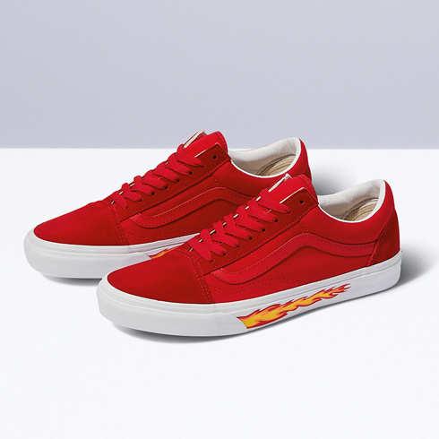 Vans Customs Flame Foxing Old Skool (customs)