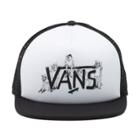 Vans Shaper Gang Trucker Hat (white Black)