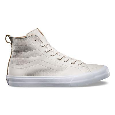 Vans Mens Shoes Skate Shoes Mens Shoes Mens Sandals Premium Leather Sk8-hi Decon Ca (winter White)