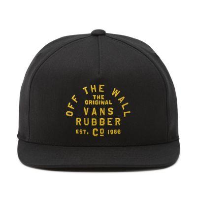 Vans Boys Rubber Co Flexfit Hat (black)