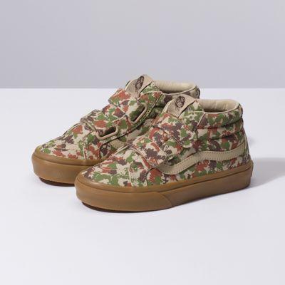 Vans Kids Sketch Camo Sk8-mid Reissue V (safari)