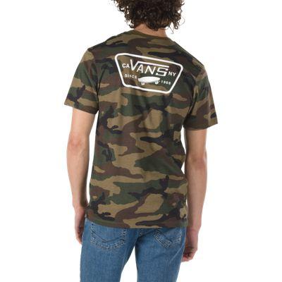 Vans Full Patch Back T-shirt (camo White)