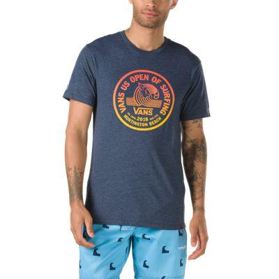 Vans 2018 Vuso Lock Up Short Sleeve T-shirt (navy Heather)