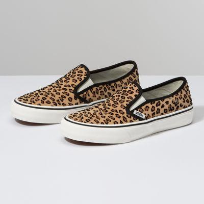 Vans Mini Leopard Slip-on Sf (suede/marshmallow)