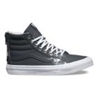 Vans Tumble Patent Sk8-hi Slim Zip (pewter)