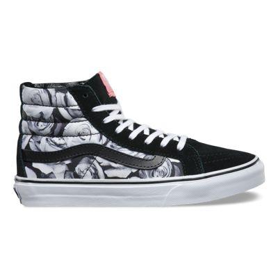 Vans Mens Shoes Skate Shoes Mens Shoes Mens Sandals Shoes Mens Shoes Digi Rose Sk8-hi Slim (black/true White)