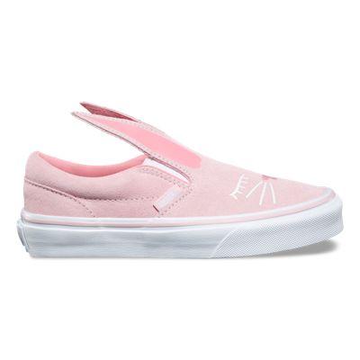 Vans Kids Slip-on Bunny (chalk Pink/true White)