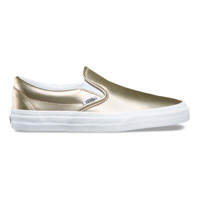 Vans Muted Metallic Slip-on (gold/true White)