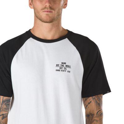 Vans Fixed Ss Raglan T-srhit (white/black)