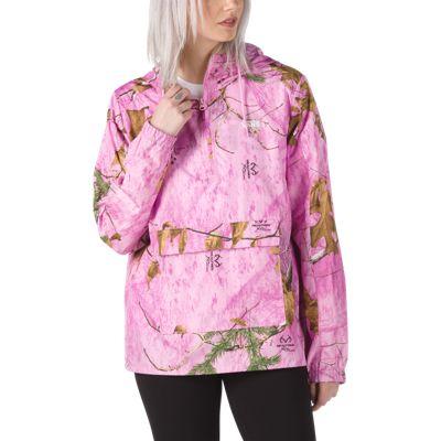 Vans Realtree Xtra  X Vans Fano Anorak Convertable Jacket (realtree Xtra/pink)