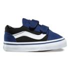 Vans Toddler Pop Old Skool V (blue Depths/black)