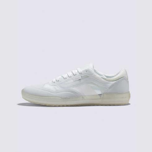 Vans Leather Ave Shoe (white/white)