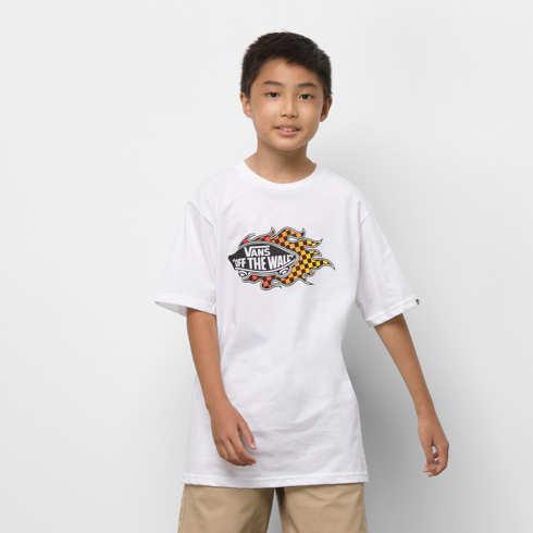 Vans Kids Vans Flame T-shirt (white)