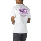 Vans Holder St. Classic T-shirt (white/dewberry)