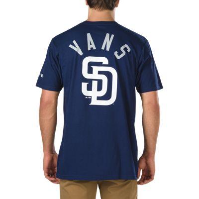 Vans Mlb Vans Logo Lockup (san Diego/padres/navy)