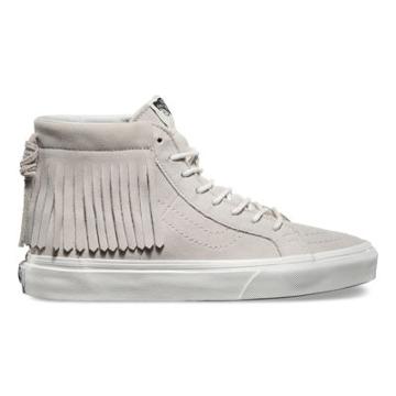 Vans Mens Shoes Skate Shoes Mens Shoes Mens Sandals Shoes Mens Shoes Suede Sk8-hi Moc (blanc De Blanc)
