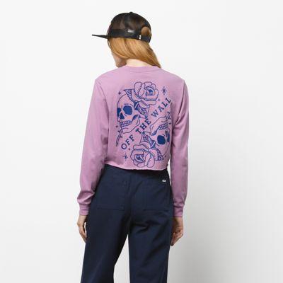 Vans Jessler Long Sleeve Crop Tee (valerian)