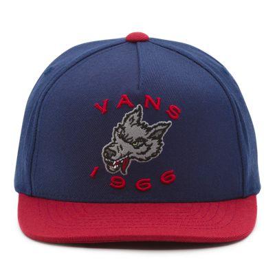 Vans Boys Leaping Lizard Snapback Hat (dress Blues)