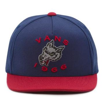 Vans Boys Leaping Lizard Snapback Hat (dress Blues)