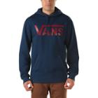 Vans Mens Shoes Skate Shoes Mens Shoes Mens Sandals Classic Pullover Hoodie (black Iris/redrum)