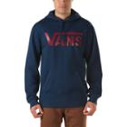 Vans Mens Shoes Skate Shoes Mens Shoes Mens Sandals Classic Pullover Hoodie (black Iris/redrum)