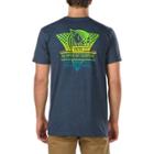 Vans 2016 Uso Triangle Logo T-shirt (navy Heather)